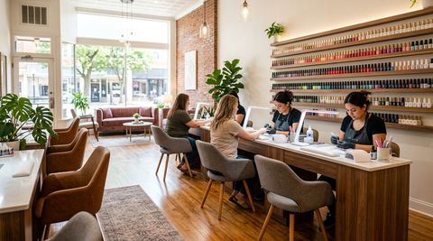 Illustration of Nail Salon, nail salon in Springfield, OH
